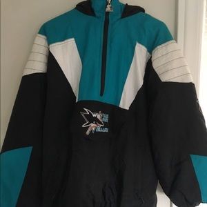 Vintage Sharks Puff Jacket